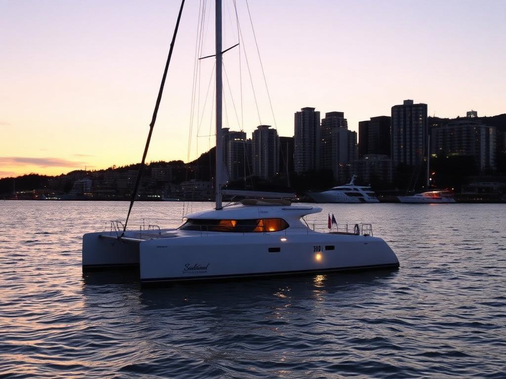 Catamaran Sunset Sail — Lagoon 60