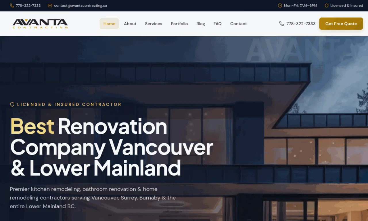 Avanta Contracting